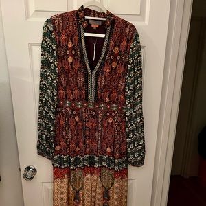 NWT ANTHROPOLOGIE MAXI DRESS